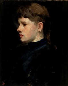 Frank Duveneck - Portrait of a Lady