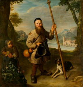 Dwarf in a Landscape (Peter Snijers) - Nationalmuseum - 22577