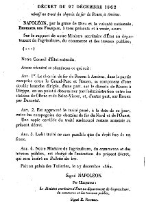 Décret de 1862