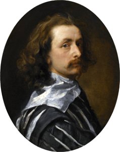 Van Dyck. Autoportrait. Free illustration for personal and commercial use.