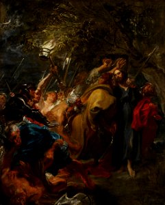 Anthony van Dyck - The Betrayal of Christ - Google Art Project. Free illustration for personal and commercial use.