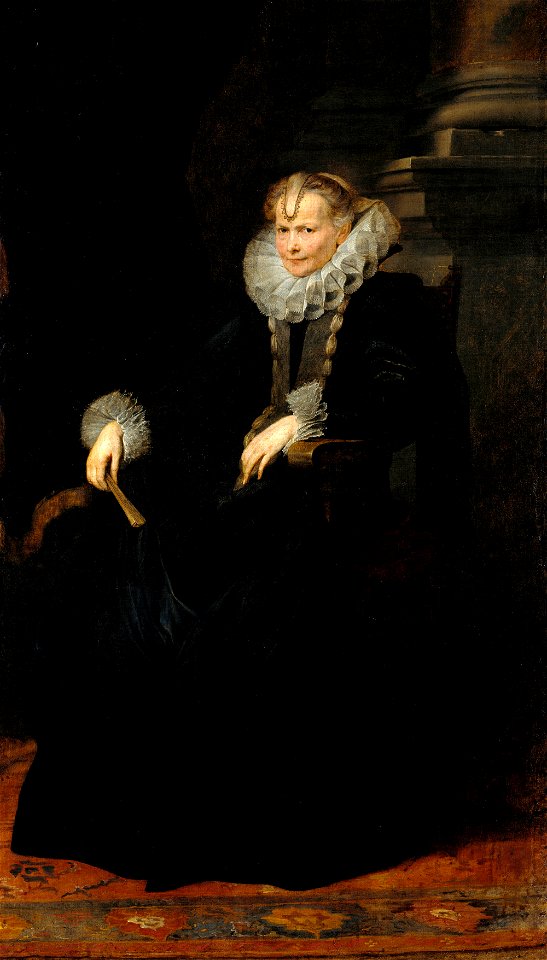 Anton van Dyck - Portrait of a Genovese Lady - Google Art Project