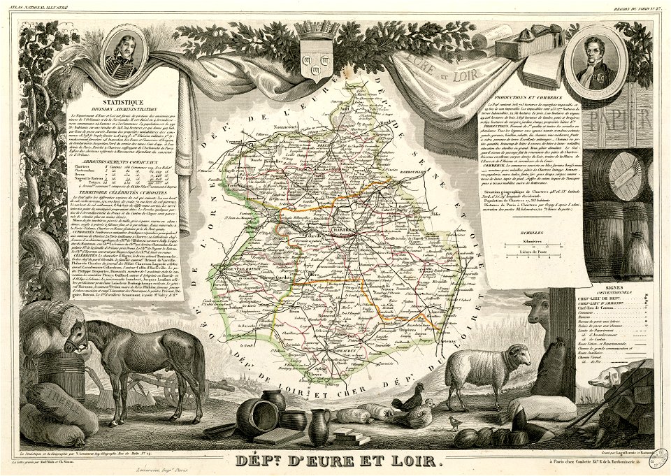 Dépt. d'Eure et Loir (région du nord) - Fonds Ancely - B315556101 A LEVASSEUR 031