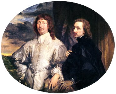 Sir Endymion Porter and van Dyck by Anthony van Dyck