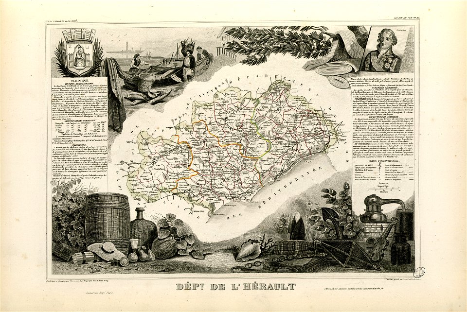 Dépt. de l'Hérault (région du sud) - Fonds Ancely - B315556101 A LEVASSEUR 037