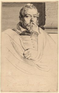 Anthony van Dyck - Portrait of Frans Francken II