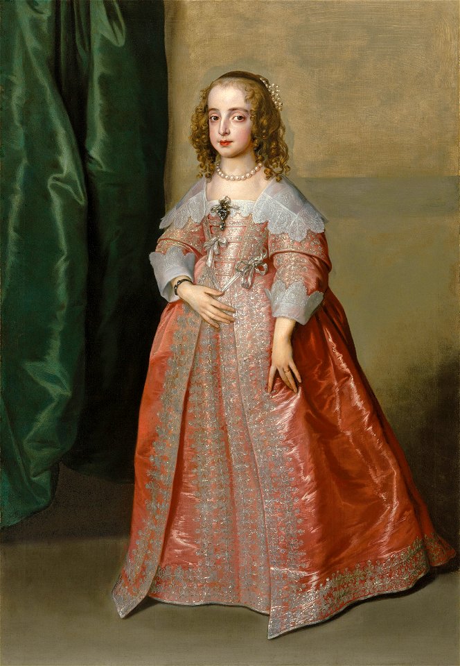 Princess Mary, daughter of King Charles I of England by Anthony Van Dyck