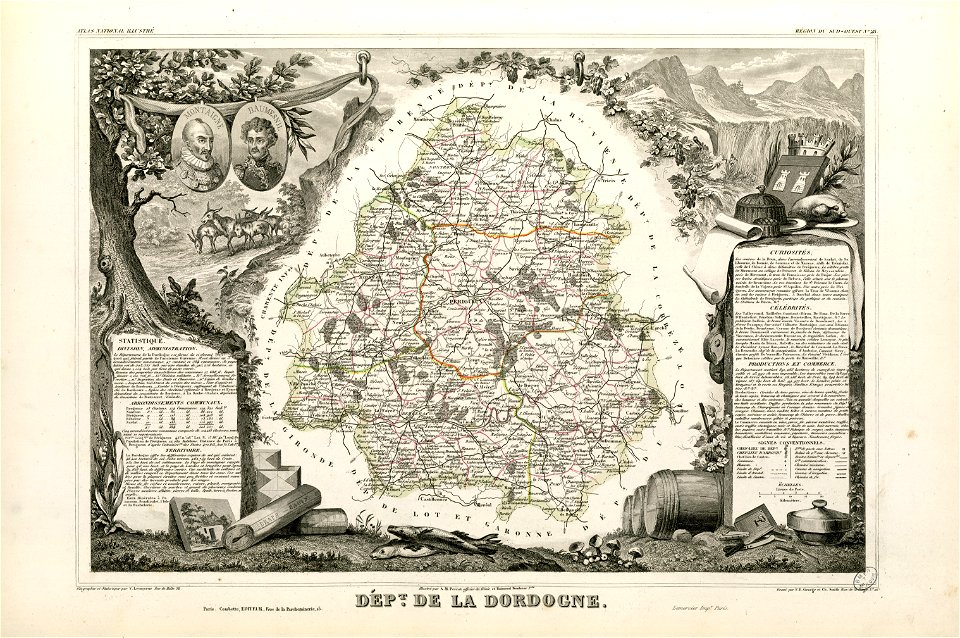Dépt. de la Dordogne (région du sud-ouest) - Fonds Ancely - B315556101 A LEVASSEUR 027