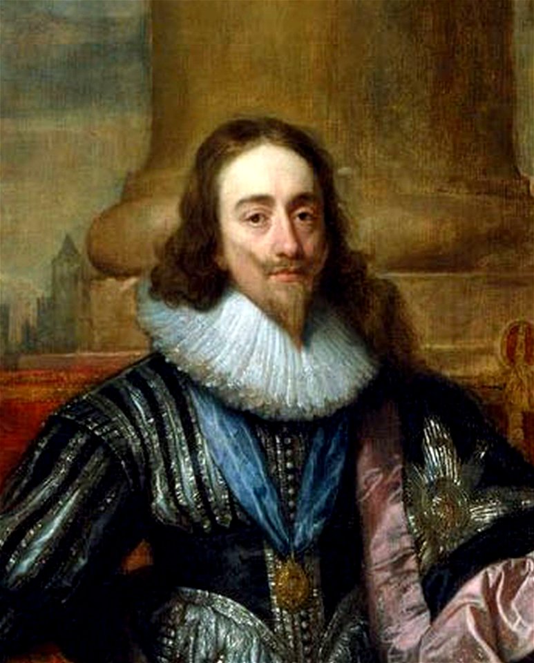 Dyck, Anthony van — Charles I family portrait 1633 crop