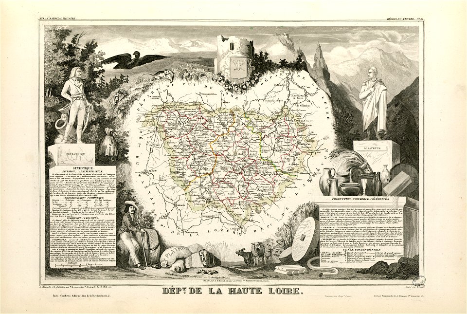 Dépt. de la Haute Loire (région du centre) - Fonds Ancely - B315556101 A LEVASSEUR 046
