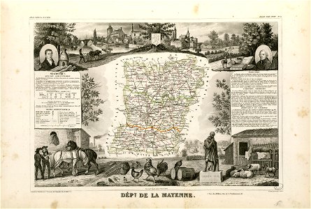 Dépt. de la Mayenne (région nord-ouest) - Fonds Ancely - B315556101 A LEVASSEUR 056