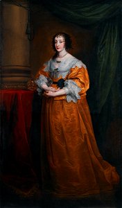Queen Henrietta Maria, by Anthony van Dyck