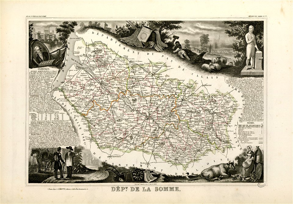 Dépt. de la Somme (région du nord) - Fonds Ancely - B315556101 A LEVASSEUR 080
