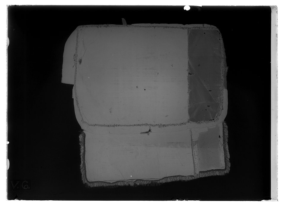 Dynöverdrag, avlångt - Livrustkammaren - 60547-negative