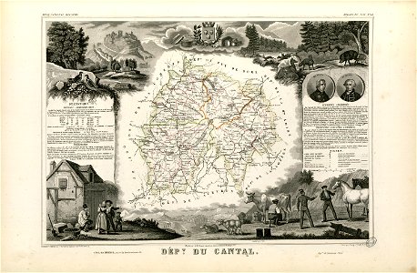 Dépt. du Cantal (région du sud) - Fonds Ancely - B315556101 A LEVASSEUR 018