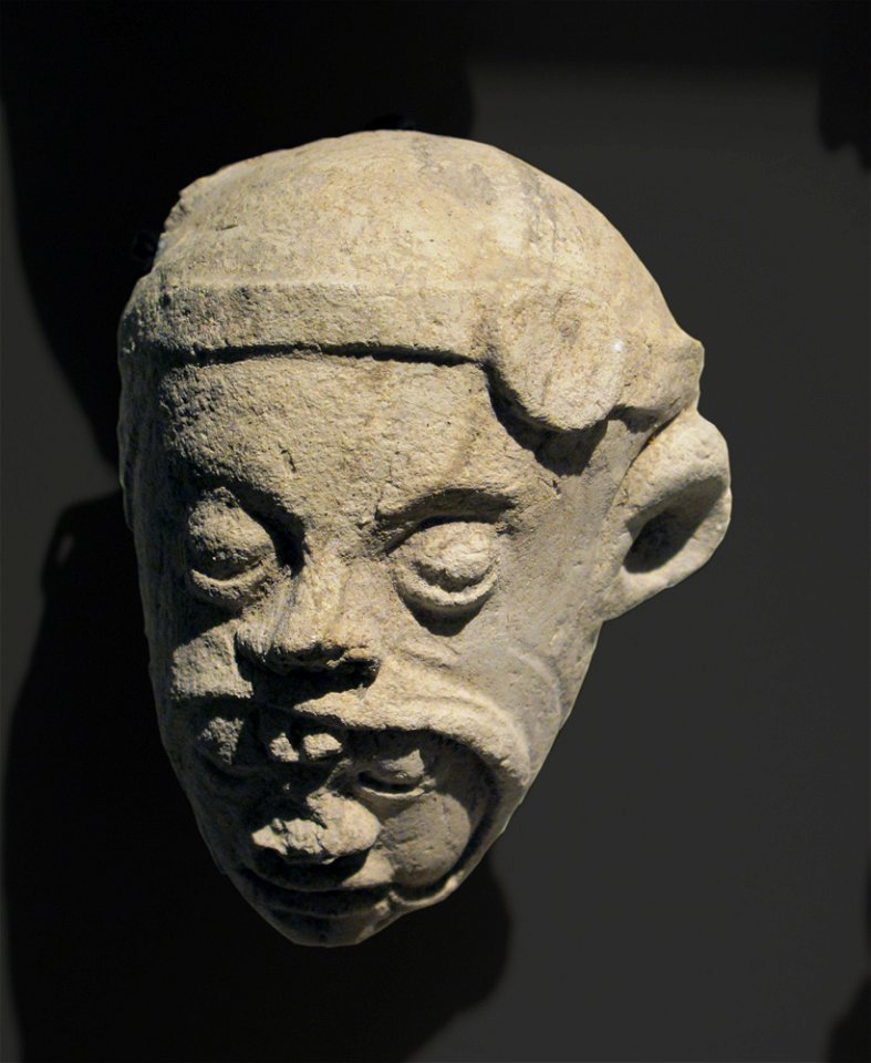 Démon. Hadda. Tapa kalan. Musée des arts asiatiques Guimet