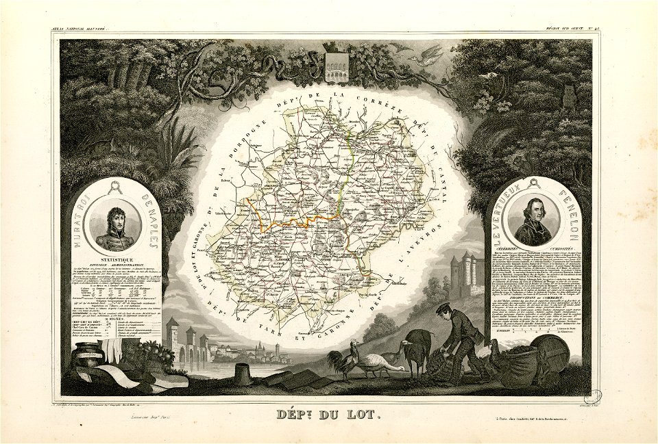 Dépt. du Lot (région sud-ouest) - Fonds Ancely - B315556101 A LEVASSEUR 049