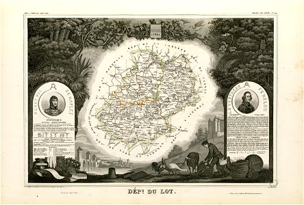 Dépt. du Lot (région sud-ouest) - Fonds Ancely - B315556101 A LEVASSEUR 049