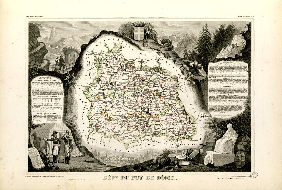 Dépt. du Puy de Dôme (région du centre) - Fonds Ancely - B315556101 A LEVASSEUR 066