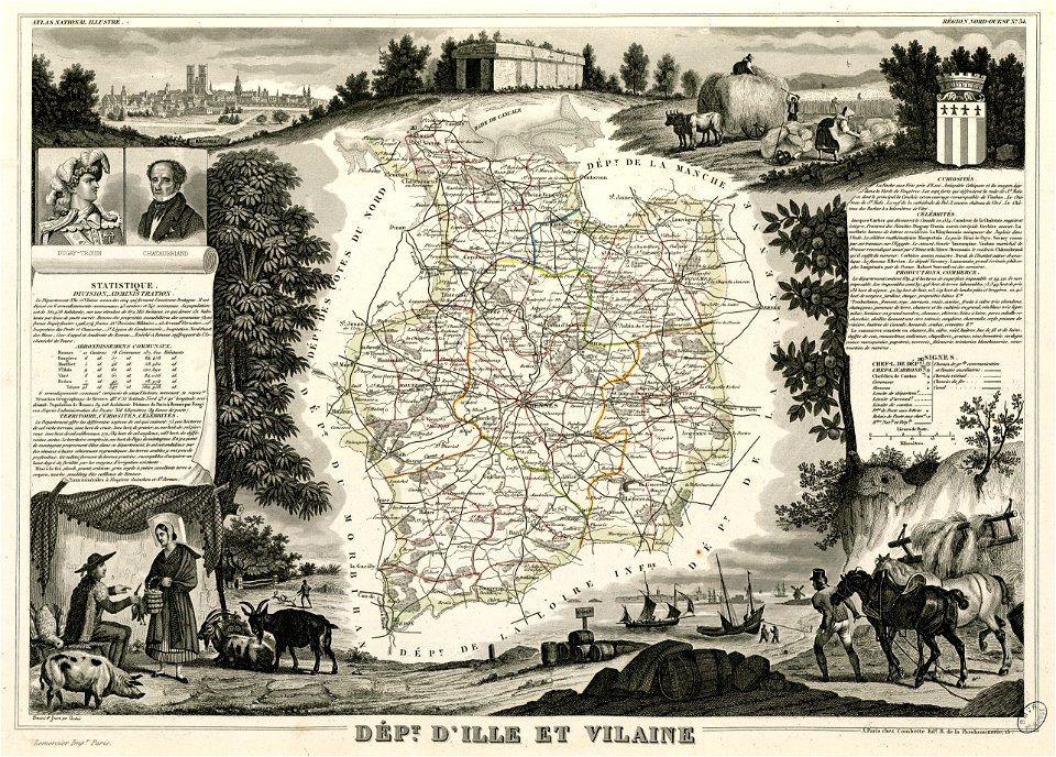Dépt. d'Ille et Vilaine (région nord-ouest) - Fonds Ancely - B315556101 A LEVASSEUR 038