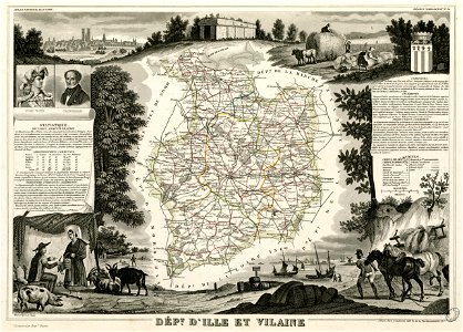Dépt. d'Ille et Vilaine (région nord-ouest) - Fonds Ancely - B315556101 A LEVASSEUR 038