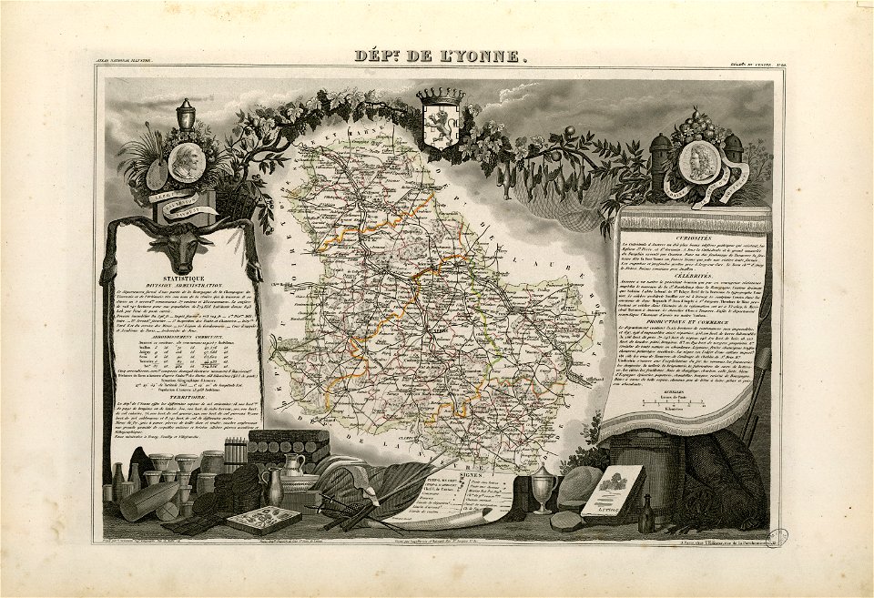 Dépt. de l'Yonne (région du centre) - Fonds Ancely - B315556101 A LEVASSEUR 089