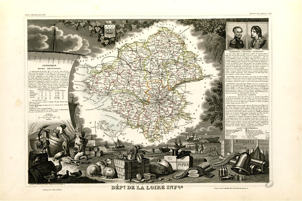 Dépt. de la Loire Inférieure (région de l'ouest) - Fonds Ancely - B315556101 A LEVASSEUR 047