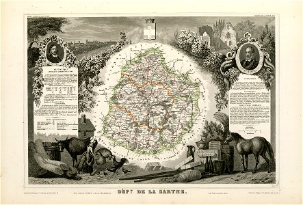 Dépt. de la Sarthe (région de l'ouest) - Fonds Ancely - B315556101 A LEVASSEUR 074