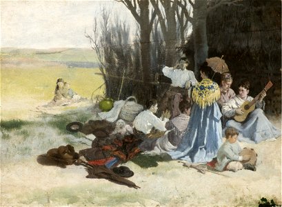 Día de campo - Rafael Romero Barros