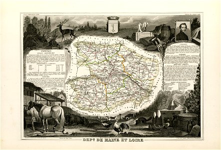 Dépt. de Maine et Loire (région de l'ouest) - Fonds Ancely - B315556101 A LEVASSEUR 052
