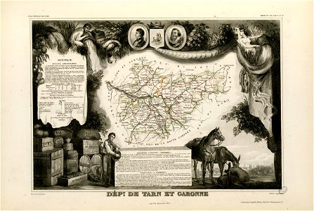 Dépt. de Tarn et Garonne (région du sud-ouest) - Fonds Ancely - B315556101 A LEVASSEUR 082