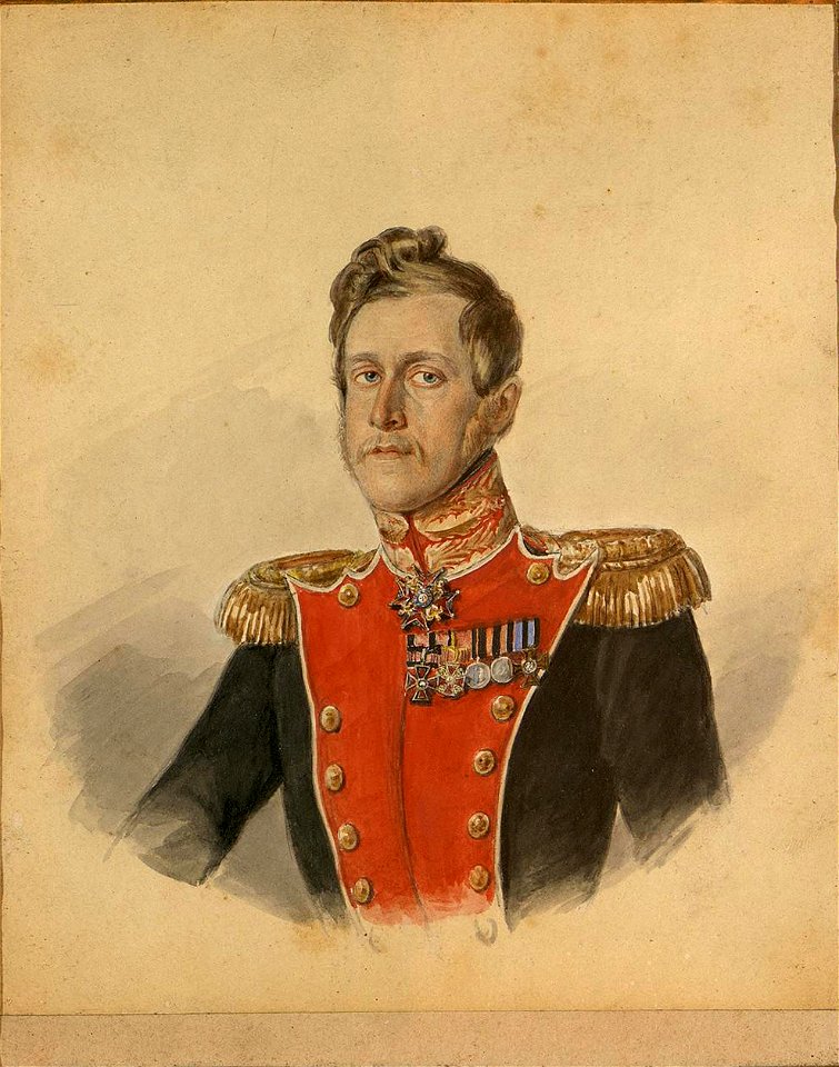 Sergey Osipovitch Dühamel by Unidentified artist - Hermitage