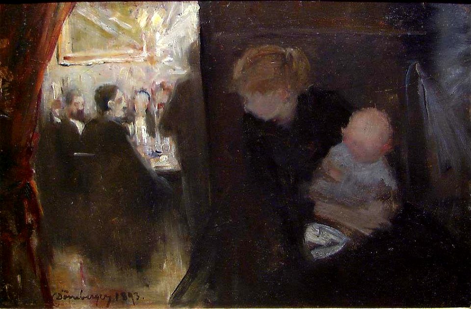 Karl Dørnberger - Røkerommet - NG.M.04249 - National Museum of Art, Architecture and Design