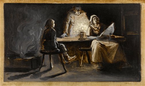 Démarest, Albert Guillaume - La famille du bourreau Nychol - 4404 - Maison de Victor Hugo