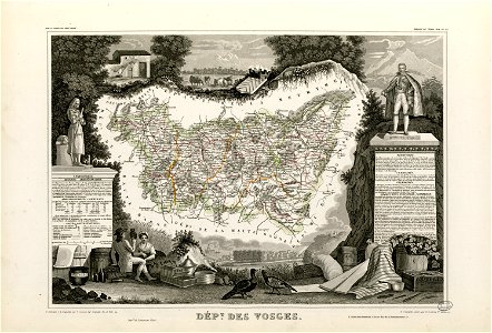 Dépt. des Vosges (région du nord-est) - Fonds Ancely - B315556101 A LEVASSEUR 088