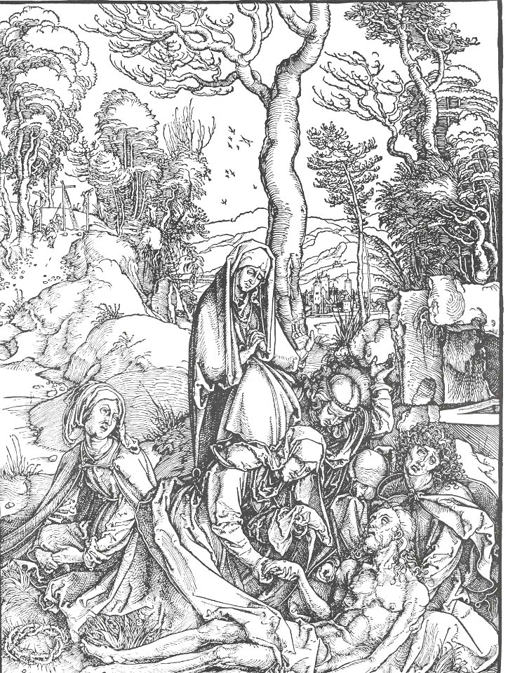 Dürer - Die Beweinung Christi