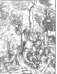 Dürer - Die Beweinung Christi