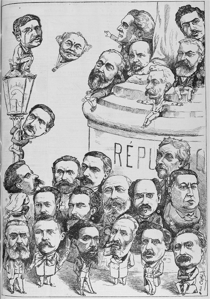 Députés républicains de la Seine (Charivari, 1889-11-07)