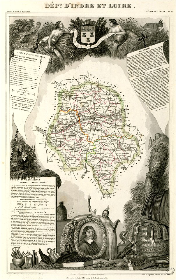 Dépt. d'Indre et Loire (région de l'ouest) - Fonds Ancely - B315556101 A LEVASSEUR 040