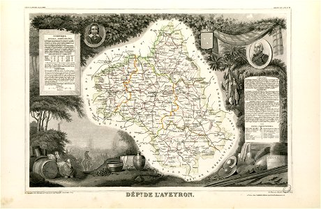 Dépt. de l'Aveyron (région du sud) - Fonds Ancely - B315556101 A LEVASSEUR 015
