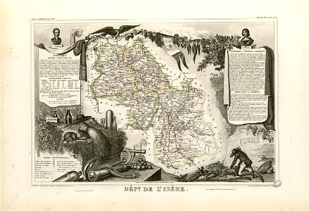 Dépt. de l'Isère (région de l'est) - Fonds Ancely - B315556101 A LEVASSEUR 041