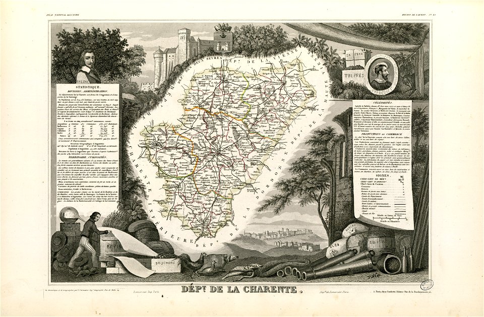Dépt. de la Charente (région de l'ouest) - Fonds Ancely - B315556101 A LEVASSEUR 019