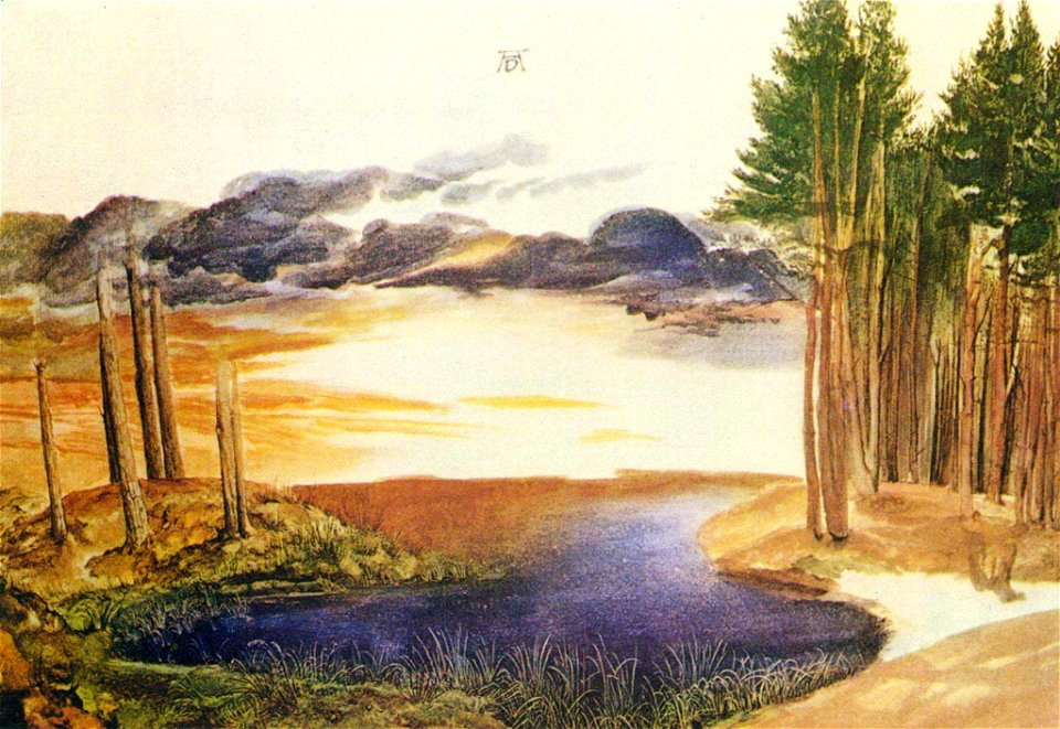 Dürer - Weiher im Walde, um 1495