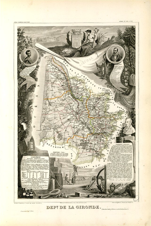 Dépt. de la Gironde (région du sud) - Fonds Ancely - B315556101 A LEVASSEUR 036