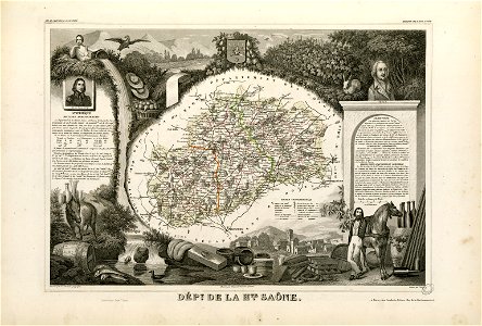 Dépt. de la Haute Saône (région de l'est) - Fonds Ancely - B315556101 A LEVASSEUR 072
