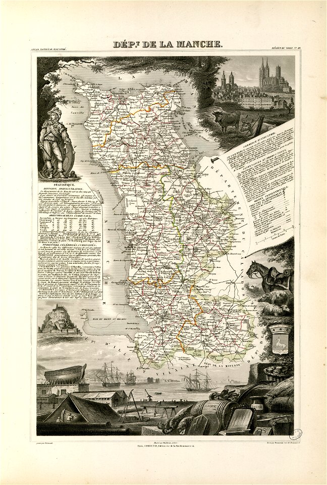 Dépt. de la Manche (région du nord) - Fonds Ancely - B315556101 A LEVASSEUR 053