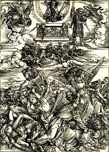 Dürer woodcut series - Apocalypse 9