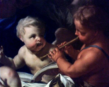 Détail de Le sommeil de l'enfant Jésus - FRANCESCO TREVISANI
