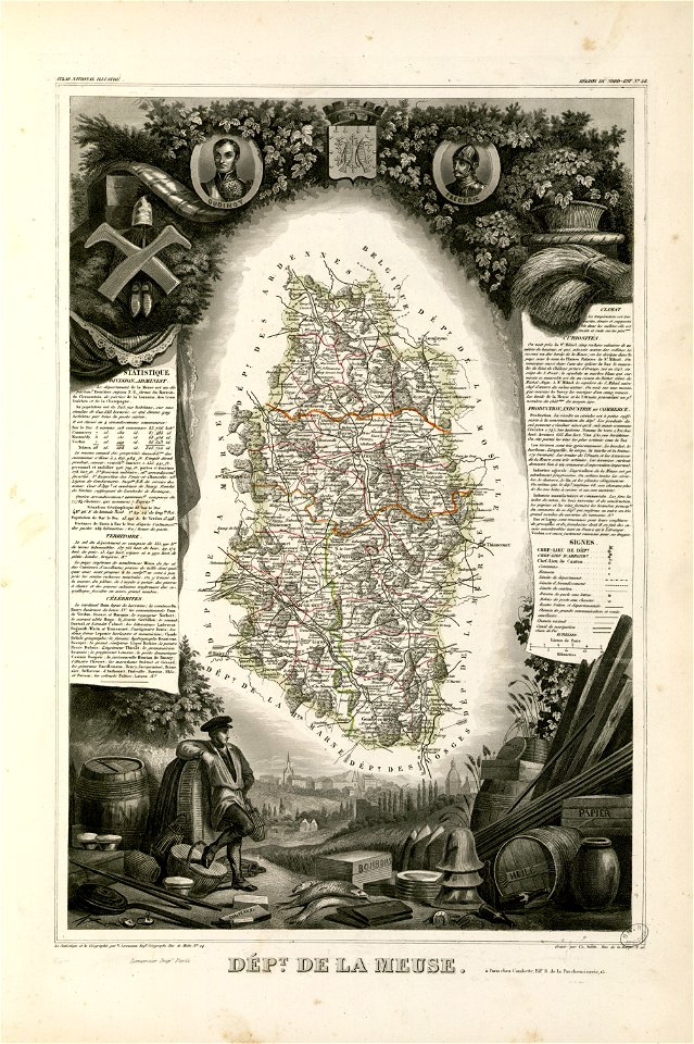 Dépt. de la Meuse (région du nord-est) - Fonds Ancely - B315556101 A LEVASSEUR 058