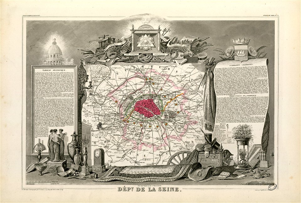 Dépt. de la Seine (région du nord) - Fonds Ancely - B315556101 A LEVASSEUR 075